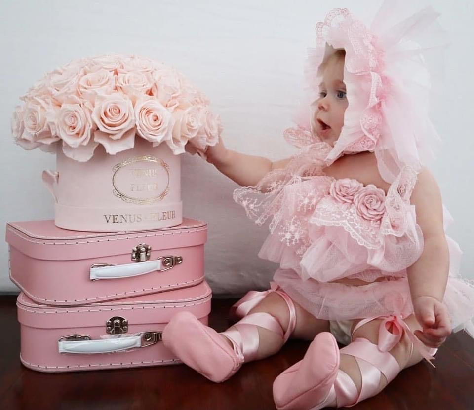 Pink Bloomer Set